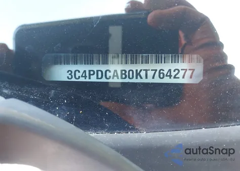 2019 Dodge Journey Se Value Package z USA, uszkodzony, nr VIN 3C4PDCAB0KT764277